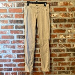 American Eagle Outfitters Beige Skinny Pants